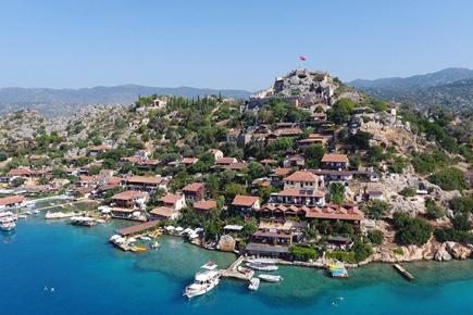 Antalya Kaleköy - Demre’de Tarihi Antik Şehir
